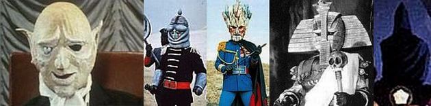 Mr. Asmodeus, Generals Iron Mask Temuji, Fire Mountain Mask Magman, & Golden Mask