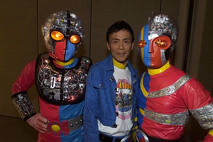 Kikaida-01, Ban, Daisuke (Jiro/Kikaida) and Kikaida