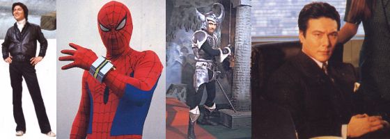 Yamashiro, Takuya; Spider-Man, General Hedra, Kirihara, Gôzô